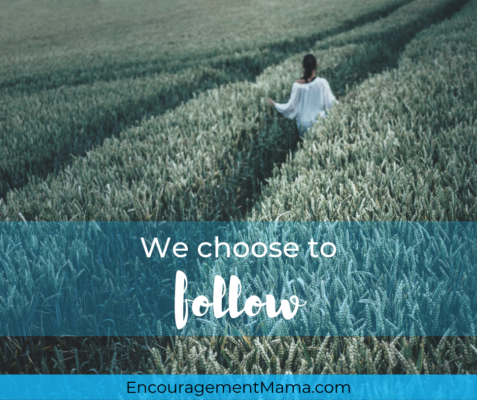 we choose to follow